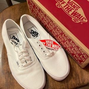 Vans Authentic Skate Shoe - True White NWT